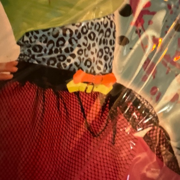 5 pc Neon Costume Totally Awesome accessories no Dress only accessories NEW - Picture 6 of 15